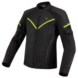 Kurtka tekstylna REBELHORN FLUX LADY BLACK/FLO YELLOW
