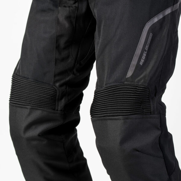 Spodnie tekstylne REBELHORN FLUX BLACK - obrazek 4