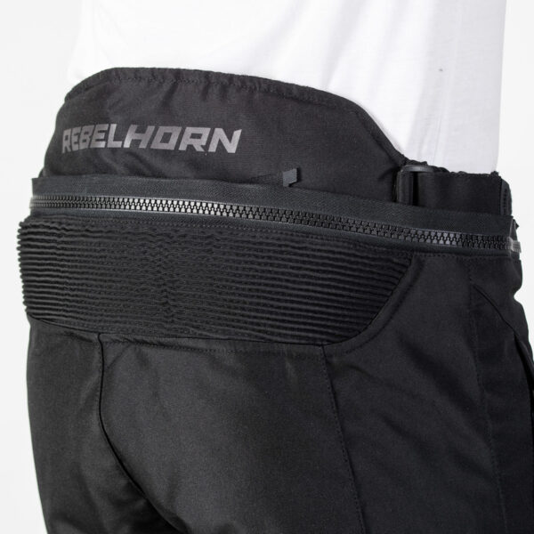 Spodnie tekstylne REBELHORN FLUX BLACK - obrazek 5