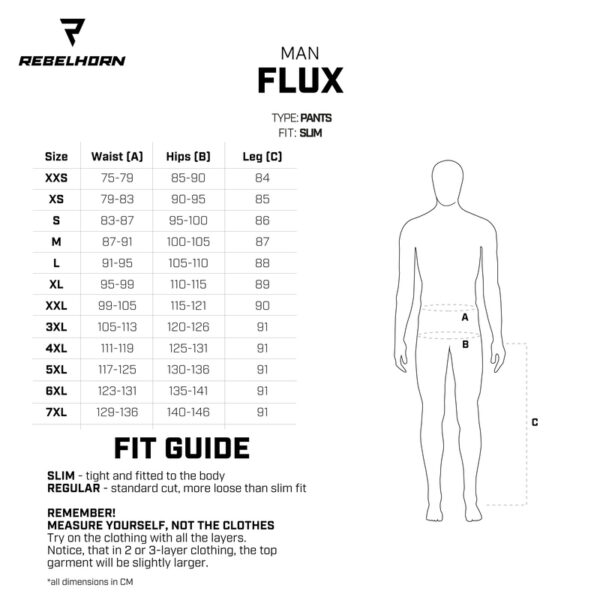 Spodnie tekstylne REBELHORN FLUX BLACK - obrazek 6