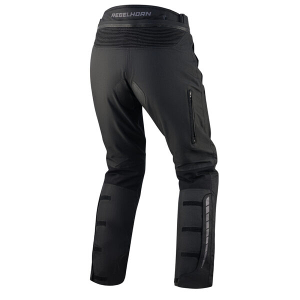 Spodnie tekstylne REBELHORN HIKER III LADY BLACK/GREY - obrazek 2