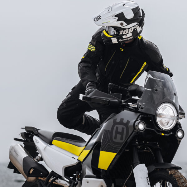 Kurtka tekstylna REBELHORN PATROL BLACK/FLO YELLOW - obrazek 13