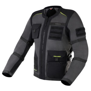 Kurtka tekstylna REBELHORN BRUTALE DARK GREY/BLACK/FLO YELLOW