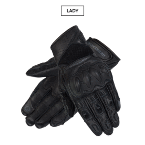 Rękawice skórzane REBELHORN FLUX II LADY BLACK