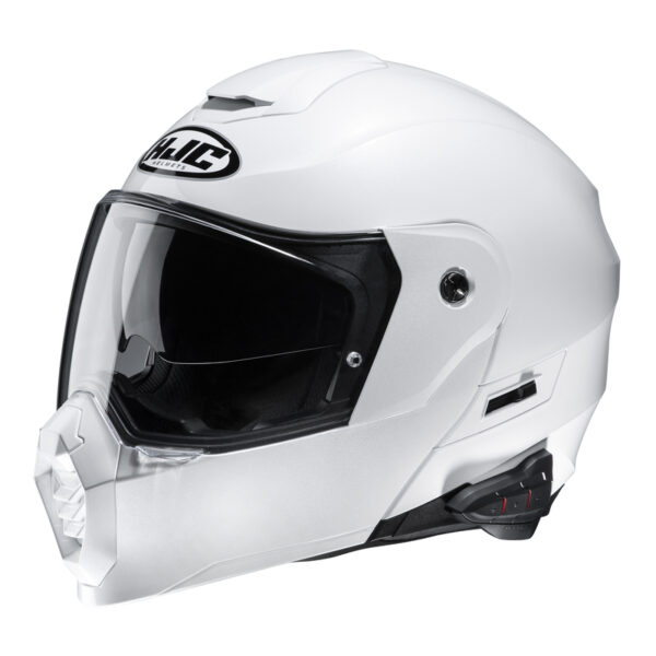 Kask HJC C80 PEARL WHITE - obrazek 3