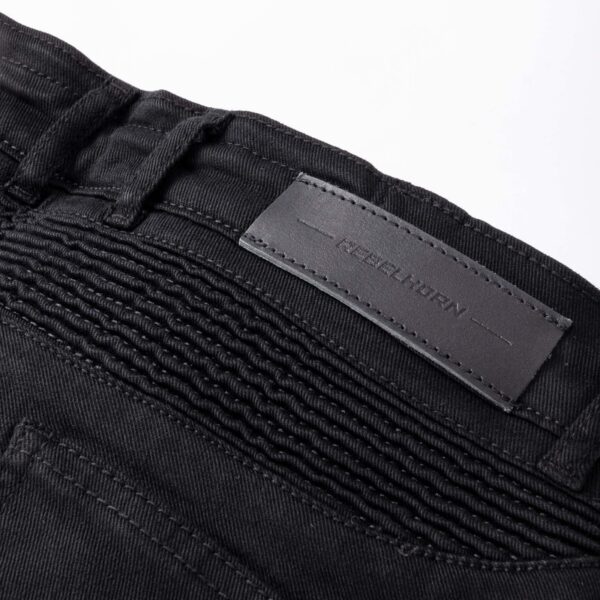 Spodnie jeans REBELHORN VANDAL TWILL BLACK - obrazek 6