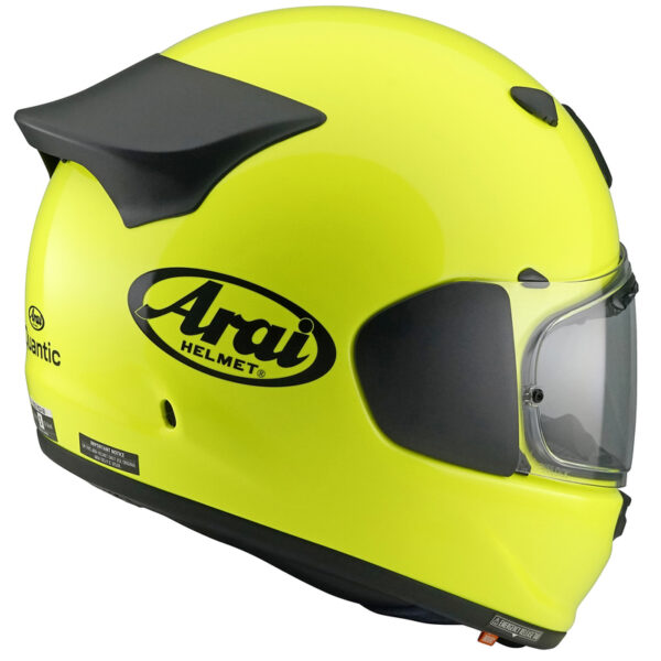 Kask ARAI QUANTIC FLUOR YELLOW - obrazek 2