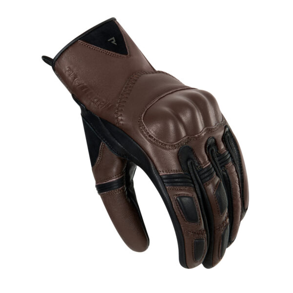 Rękawice skórzane REBELHORN THUG II BROWN - obrazek 2