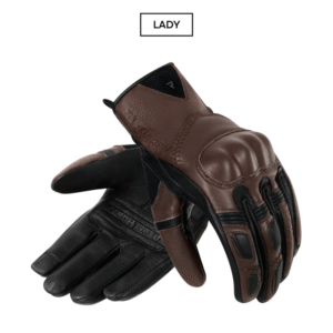 Rękawice skórzane REBELHORN THUG II LADY BROWN