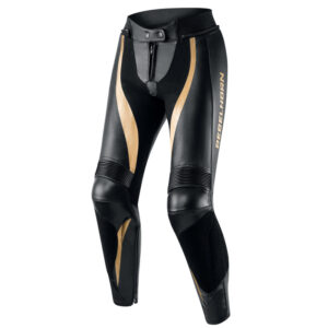 Spodnie skórzane REBELHORN REBEL LADY BLACK/GOLD