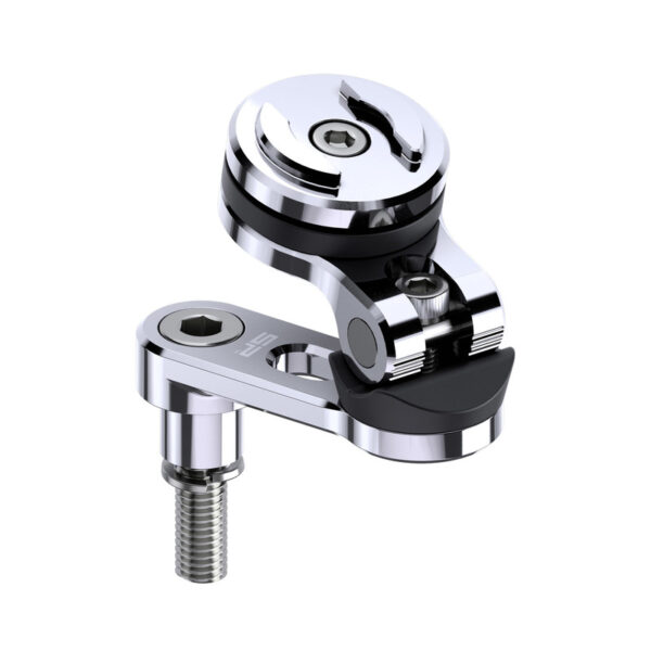 Uchwyt motocyklowy na telefo na śrubę w kierownicy sp connect spc+ bar clamp moto mount pro chro