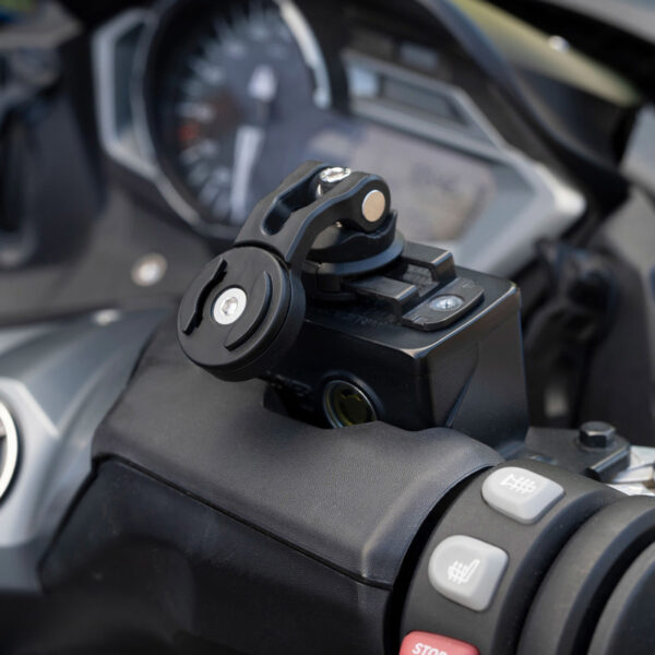 Uchwyt motocyklowy na telefon na zbiornik płynu hamulcowego sp connect spc+ black - obrazek 2