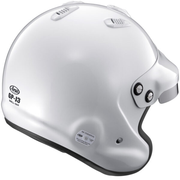 Kask samochodowy ARAI GP-J3 WHITE - obrazek 2