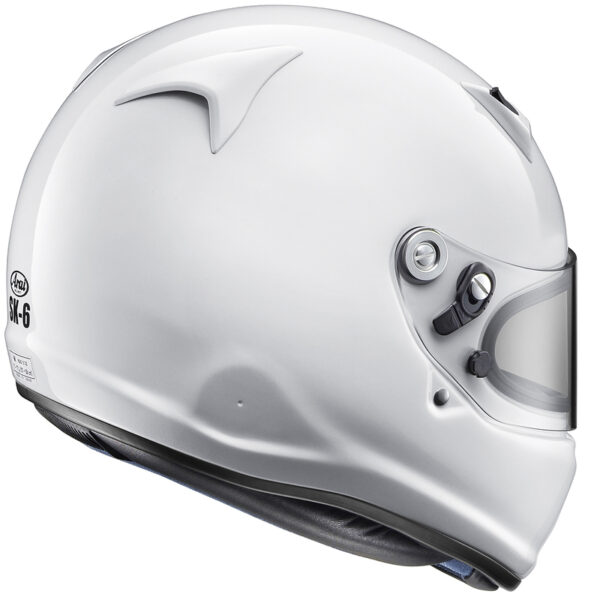 Kask samochodowy ARAI SK-6 WHITE - obrazek 2