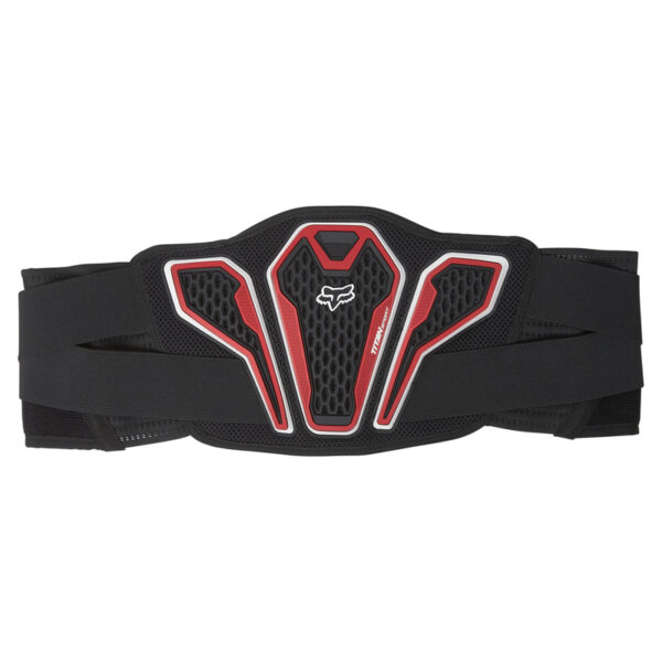 Pas nerkowy z ochraniaczami FOX TITAN SPORT BLACK