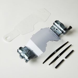 Zestaw total vision system do gogli FOX AIRSPACE/MAIN INT LIGHT GREY