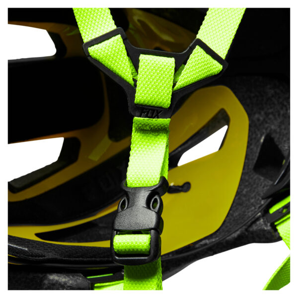 Kask rowerowy FOX MAINFRAME FLO YELLOW - obrazek 6