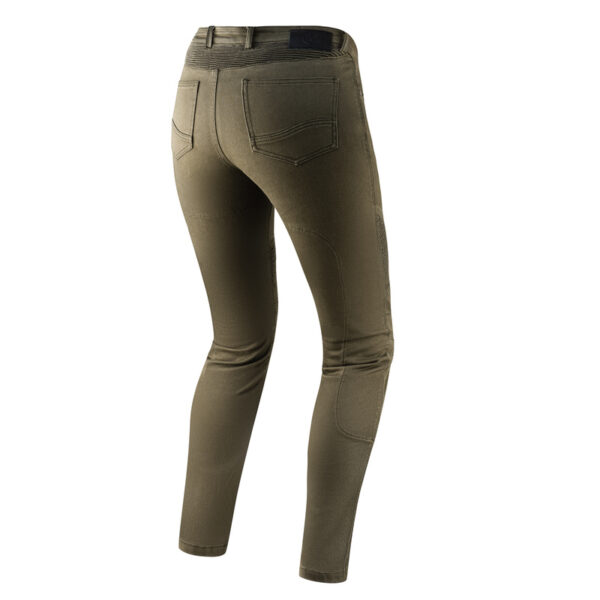 Spodnie jeans REBELHORN VANDAL LADY TWILL OLIVE - obrazek 2