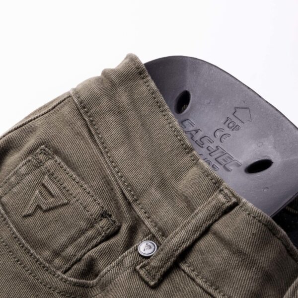 Spodnie jeans REBELHORN VANDAL LADY TWILL OLIVE - obrazek 4