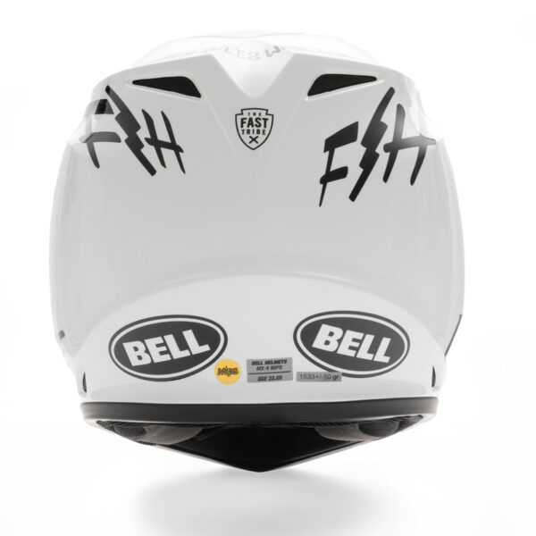 Kask BELL MX-9 MIPS FASTHOUSE WHITE/BLACK - obrazek 4