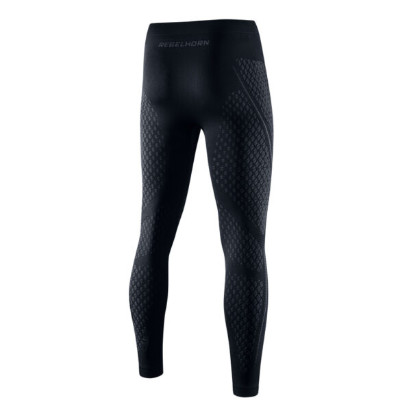 Spodnie termoaktywne REBELHORN THERM II BLACK/GREY - obrazek 2