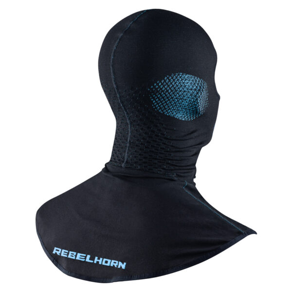 Kominiarka termoaktywna REBELHORN THERM II BLACK/BLUE - obrazek 2