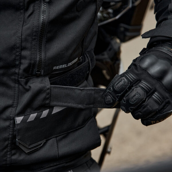 Kurtka tekstylna REBELHORN CUBBY IV BLACK - obrazek 4