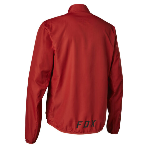 Kurtka przeciwwiatrowa FOX RANGER WIND RED CLAY - obrazek 2