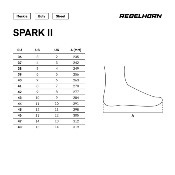 Buty REBELHORN SPARK II BLACK/RED - obrazek 12