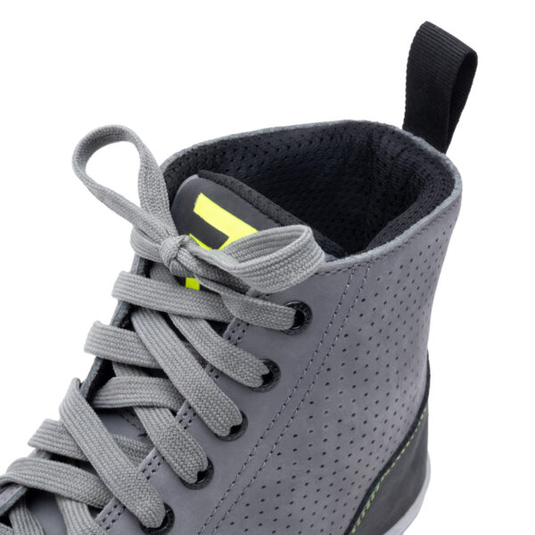 Buty skórzane REBELHORN TRAMP II GREY/FLUO YELLOW - obrazek 6