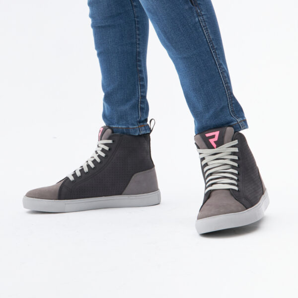 Buty skórzane REBELHORN TRAMP II LADY BLACK/GREY - obrazek 8