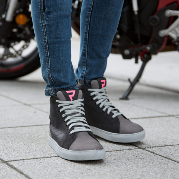 Buty skórzane REBELHORN TRAMP II LADY BLACK/GREY - obrazek 9