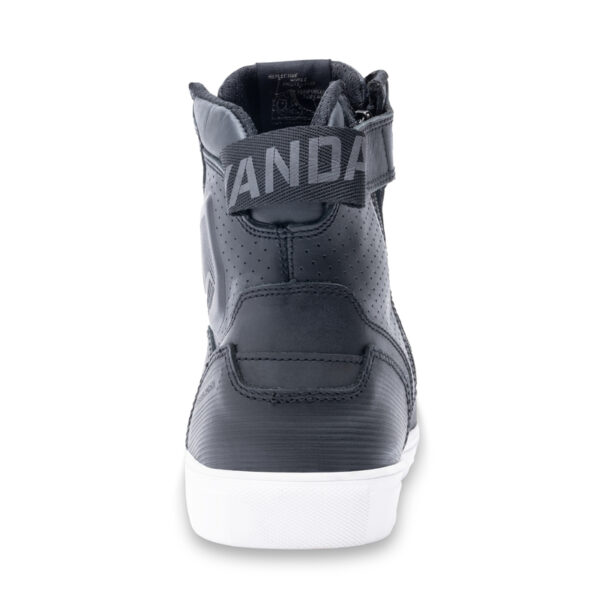 Buty skórzane REBELHORN VANDAL BLACK/WHITE SOLE - obrazek 7