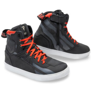 Buty skórzane REBELHORN VANDAL PRINTED BLACK/RED