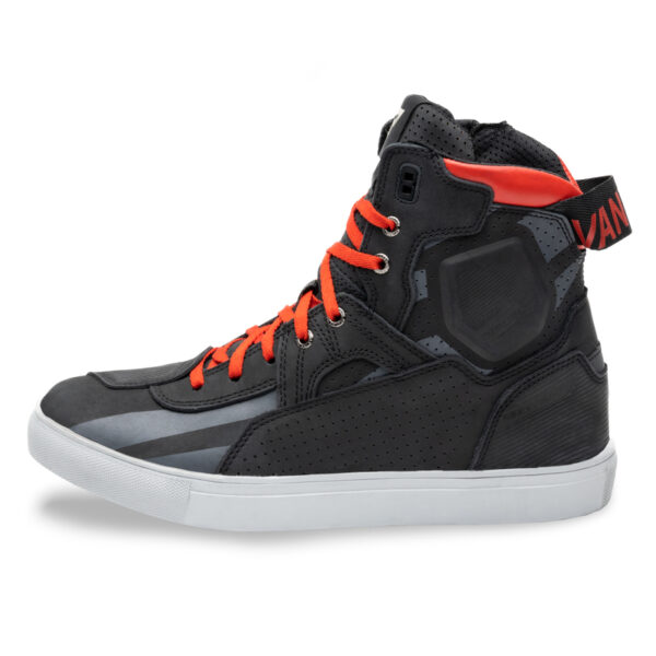 Buty skórzane REBELHORN VANDAL PRINTED BLACK/RED - obrazek 5