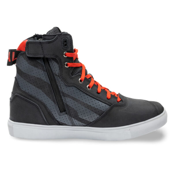 Buty skórzane REBELHORN VANDAL PRINTED BLACK/RED - obrazek 8