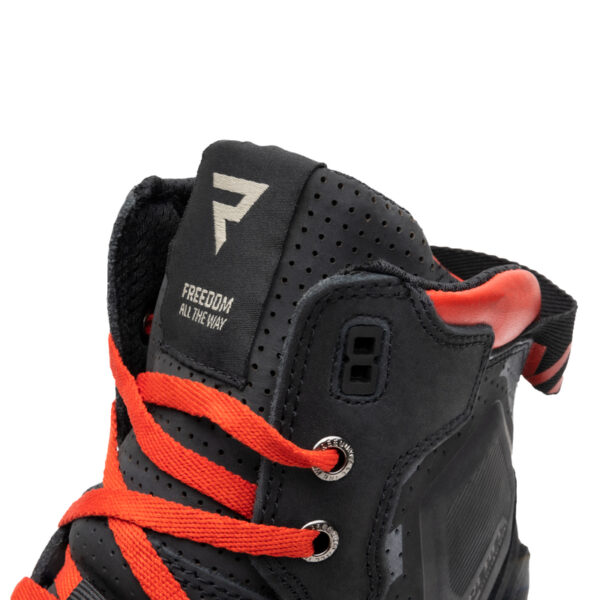 Buty skórzane REBELHORN VANDAL PRINTED BLACK/RED - obrazek 12