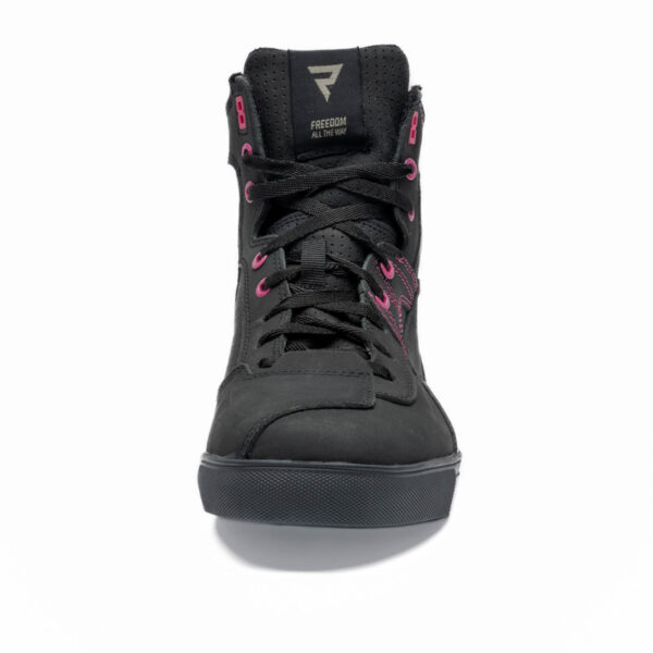 Buty skórzane REBELHORN VANDAL BLACK/PINK - obrazek 3