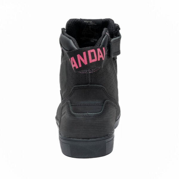 Buty skórzane REBELHORN VANDAL BLACK/PINK - obrazek 4