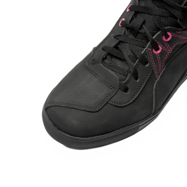 Buty skórzane REBELHORN VANDAL BLACK/PINK - obrazek 9