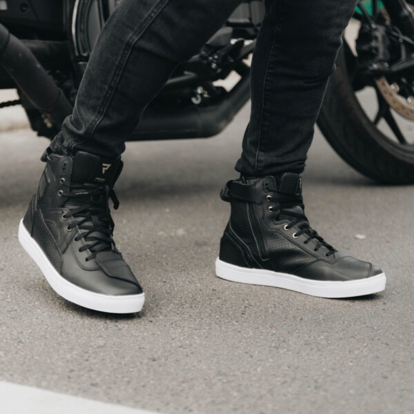 Buty skórzane REBELHORN VANDAL BLACK/PINK - obrazek 11