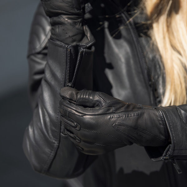 Kurtka skórzana REBELHORN IMPALA LADY BLACK - obrazek 3