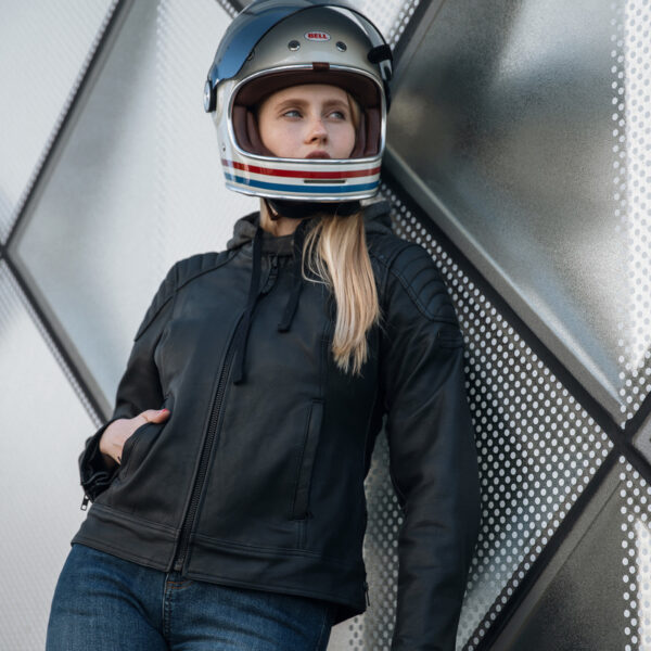 Kurtka skórzana REBELHORN IMPALA LADY BLACK - obrazek 5