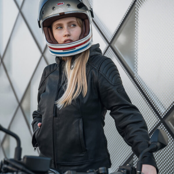Kurtka skórzana REBELHORN IMPALA LADY BLACK - obrazek 6