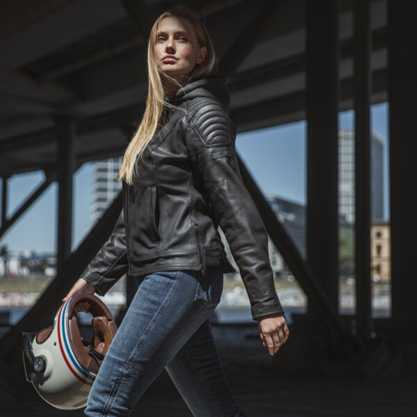 Kurtka skórzana REBELHORN IMPALA LADY BLACK - obrazek 8