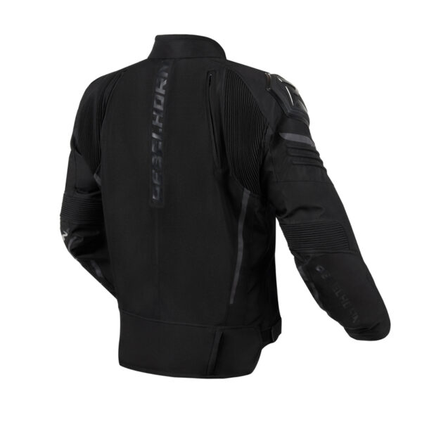 Kurtka tekstylna REBELHORN VANDAL BLACK - obrazek 2