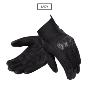 Rękawice skórzane REBELHORN GAP III LADY BLACK