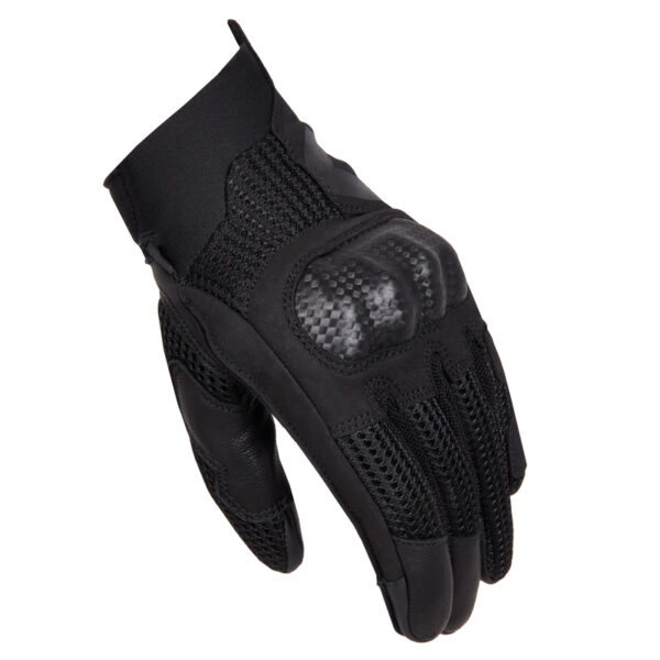 Rękawice skórzane REBELHORN GAP III LADY BLACK - obrazek 2