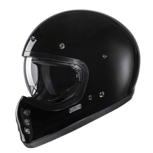 Kask HJC V60 BLACK - obrazek 3