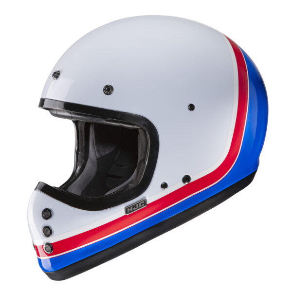 Kask HJC V60 SCOBY WHITE/RED/BLUE - obrazek 4